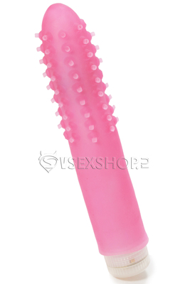 Вибратор с мягкими шипами