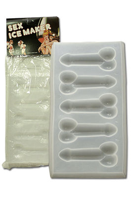 Форма для льда пенис