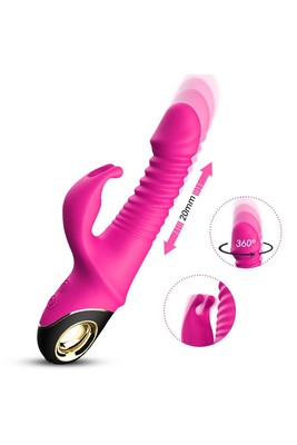 Вибратор-кролик с пульсацией Zing