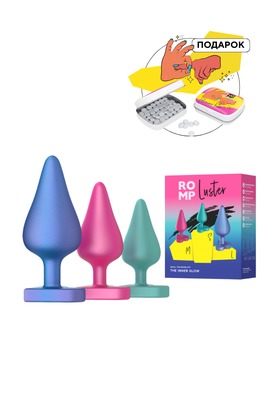 Набор анальных пробок Romp Luster