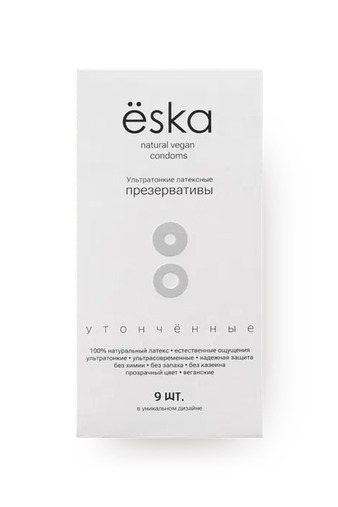 Ультратонкие презервативы ЁSKA